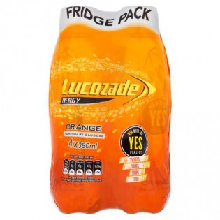 Lucozade Orange 4 Pack