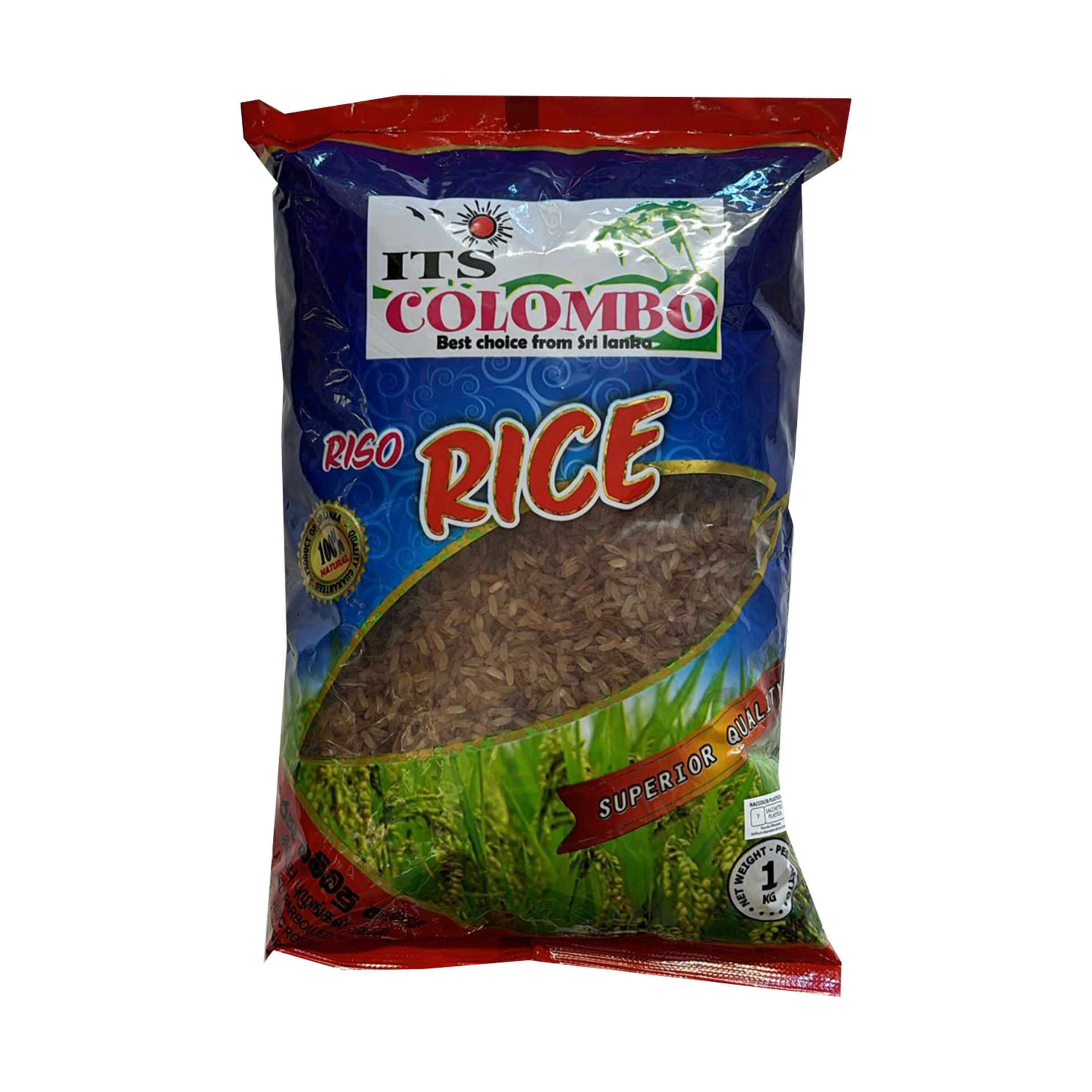 ITS Red Parboiled Rice - 1kg