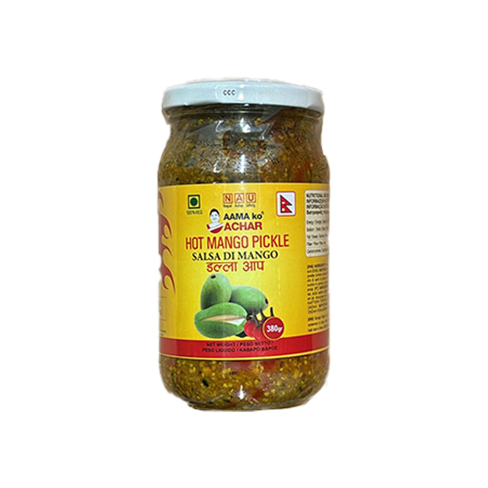 Nepali Hot Mango Pickle - 380g