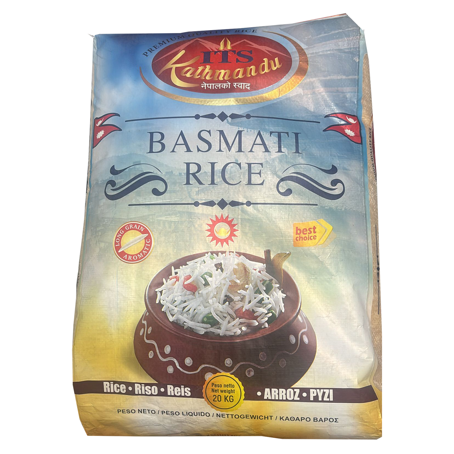 Kathmandu Basmati Rice - 20kg