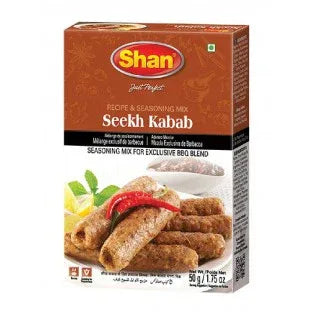 Shan Seekh kebab Masala Mix 50 gms - Pak, Recipe Mix, Spices & Mixes - Vegspot