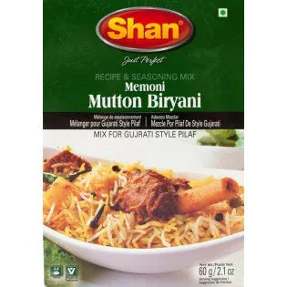 Shan Mutton/Memoni Mutton Biryani 60 gms - Pak, Recipe Mix, Spices & Mixes - Vegspot