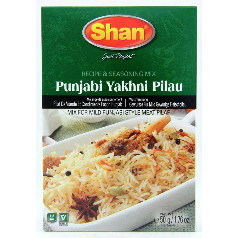 Shan Punjabi Yakhni Pulao 50g - - Vegspot