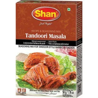 Shan Tandoori Masala 50 gms - Pak, Recipe Mix, Spices & Mixes - Vegspot