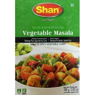 Shan Vegetable Curry Masala 100 gms - Pak, Recipe Mix, Spices & Mixes - Vegspot