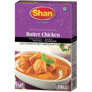 Shan Butter Chicken Masala 50 gms - Pak, Recipe Mix, Spices & Mixes - Vegspot