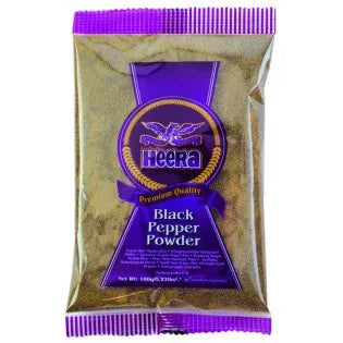 Heera Black Pepper Powder 100 gms - Ground Spices, Spices & Mixes - Vegspot