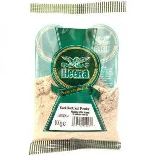 Heera Black Rock Salt Powder 100 gms - spices - Vegspot