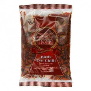 Heera Birds Eye Chilli 200 gms - Spices & Mixes, Whole Spices - Vegspot