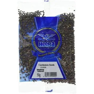 Heera Cardamom Seeds 50 gms - Spices & Mixes, Whole Spices - Vegspot