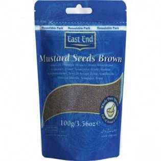 East End Mustard seeds (Brown) 100 gms - Specialty Ingredients, Spices & Mixes - Vegspot