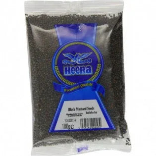 Heera Mustard Seeds (Black) 100 gms - Specialty Ingredients, Spices & Mixes - Vegspot