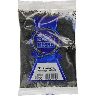 Heera Tukmaria (Basil Seeds) 100 gms - Specialty Ingredients, Spices & Mixes - Vegspot