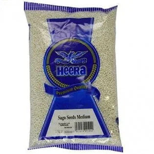 Heera Sago Seeds Medium 1.5kg - Specialty Ingredients, Spices & Mixes - Vegspot