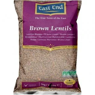 East End Brown Lentils 1kg - Grain - Vegspot
