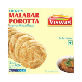 (Frozen) Viswas Malabar Porotta Family Pack - Frozen - Vegspot