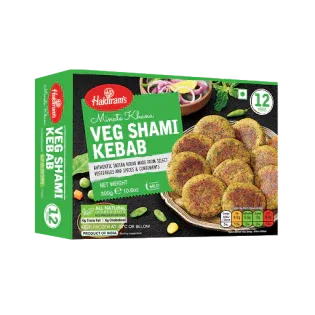 (Frozen) Haldirams Veg Shami Kebab 300 gms - Frozen Food - Vegspot