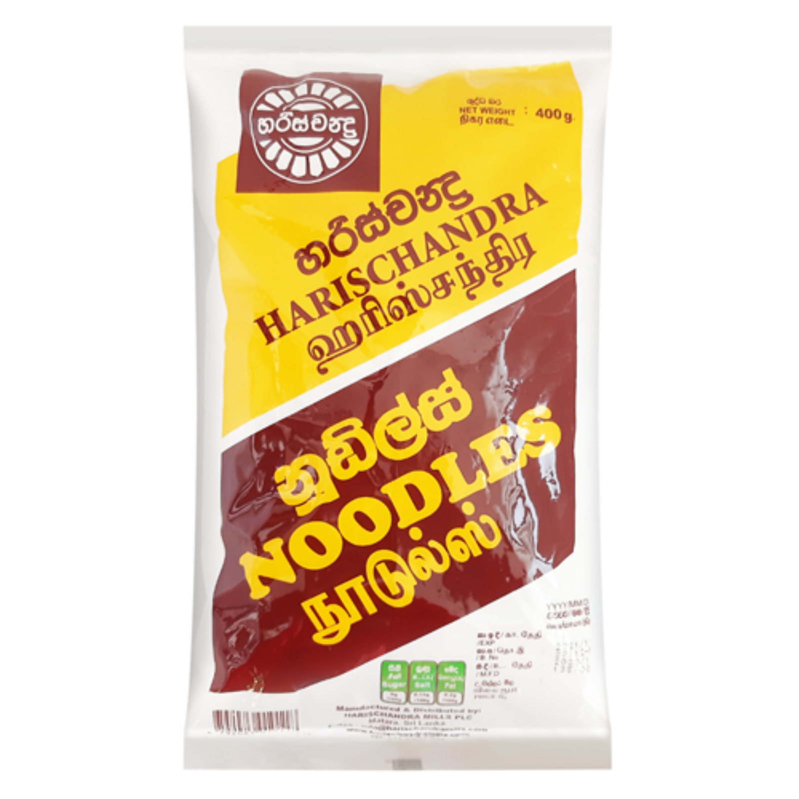 H'Chandra Plain Noodles - 400g