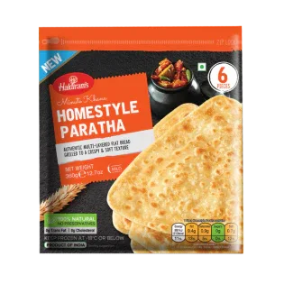 (Frozen) Haldirams Homestyle Paratha 6 pcs - Frozen Food - Vegspot