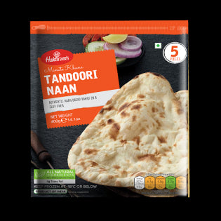 (Frozen) Haldirams Whole Wheat Naan 4 pcs