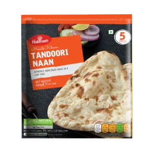 (Frozen) Haldirams Whole Wheat Naan 4 pcs - Frozen Food - Vegspot