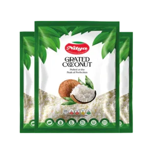 (Frozen) Nitya Grated Coconut 400 gms - Frozen - Vegspot