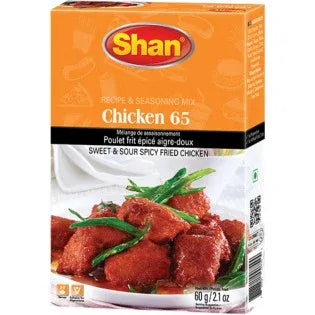 Shan Chicken 65 Masala 65 gms - Pak, Recipe Mix, Spices & Mixes - Vegspot