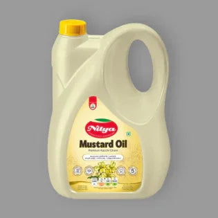 Nitya Mustard Oil 5ltr - CookingOil - Vegspot