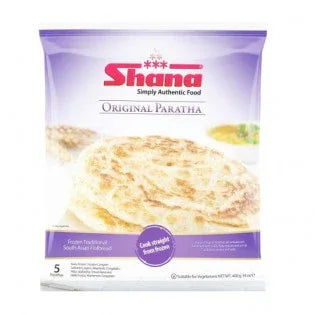 (Frozen) Shana Original Paratha 5 Pcs - Frozen - Vegspot