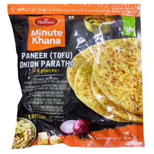 (Frozen) Haldirams Paneer (Tofu) & Onion Paratha 4 pcs