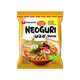 Nongshim Neoguri Seafood Ramyun Noodle (Mild) 120g - Pasta & Noodles - Vegspot