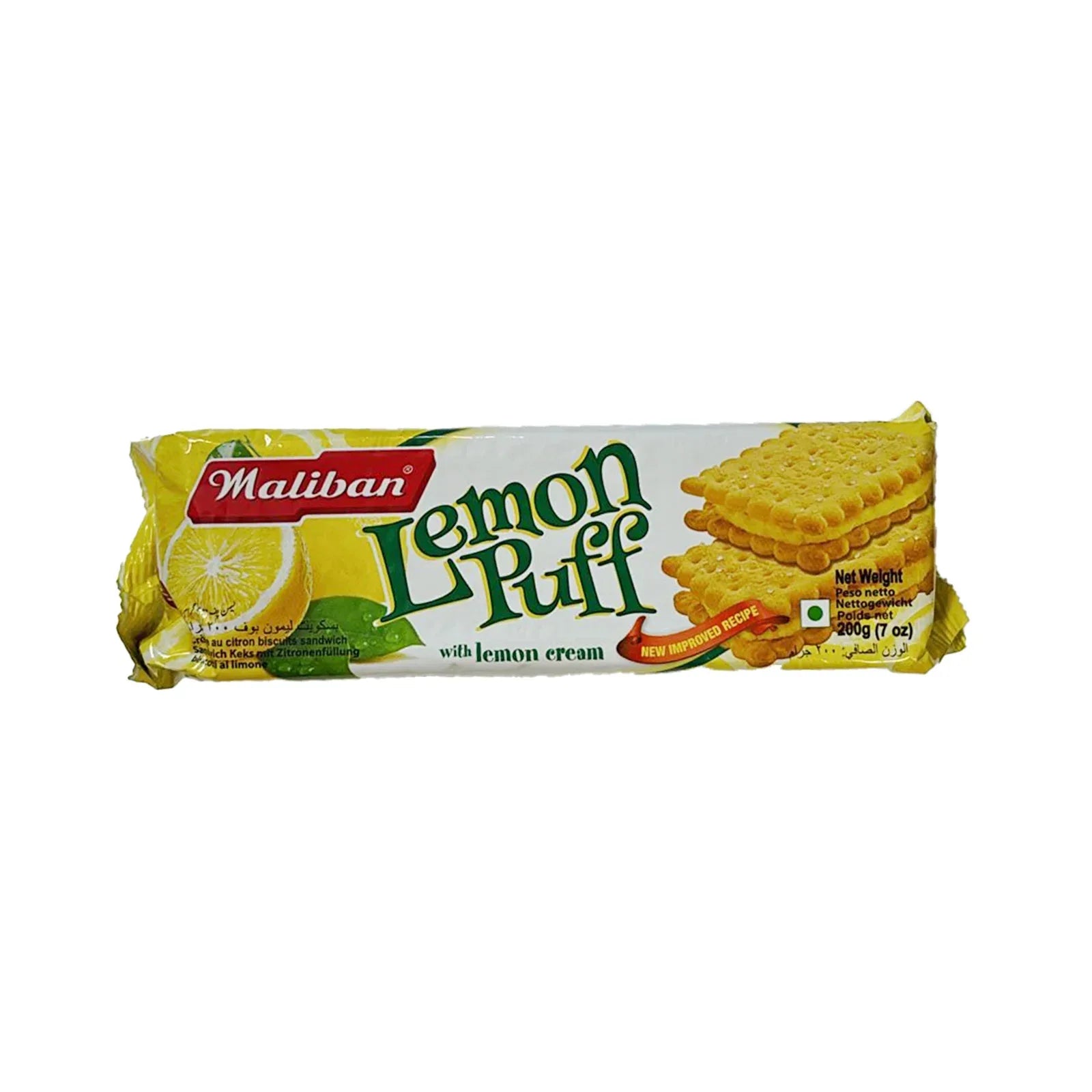 Maliban Lemon Puff Biscuit - 200g - - Vegspot