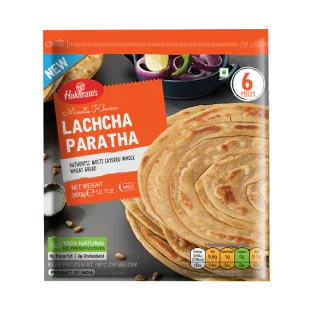 (Frozen) Haldirams Lachcha Paratha 6 Pcs - Frozen Food - Vegspot