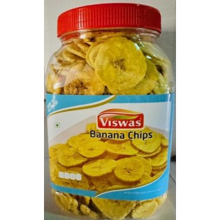Viswas Tapioca Chips Round Spicy 200 gms