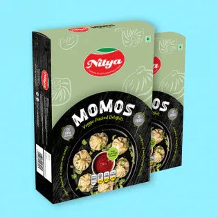 (Frozen) Nitya Veg Momos 12 Pcs - Frozen - Vegspot