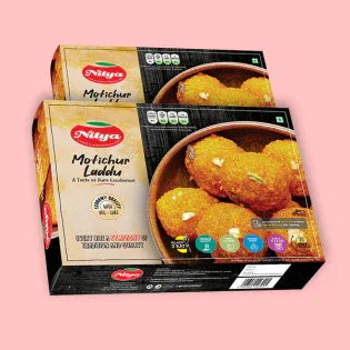 (Frozen) Nitya Motichoor Ladoo 300 gms - Frozen - Vegspot