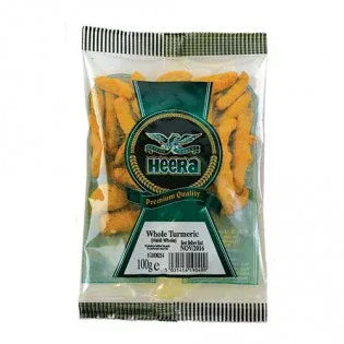 Heera Turmeric Whole 100 gms - Spices & Mixes, Whole Spices - Vegspot