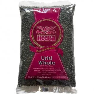 Heera Urid Whole 500 gms - Grain - Vegspot
