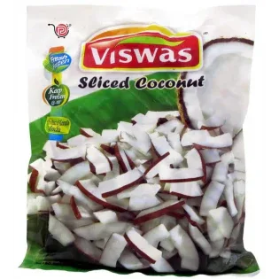 (Frozen) Viswas Sliced Coconut 400 gms - Frozen - Vegspot
