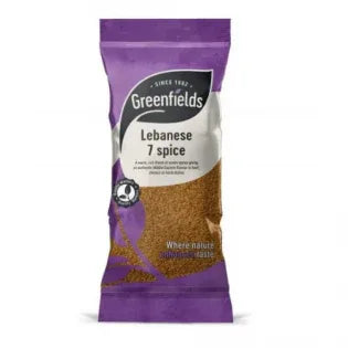 Greenfields Lebanese 7 Spice 75gms - Seasonings, Spices & Mixes - Vegspot