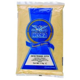 Heera Desi Makki Atta 1Kg - Atta & Flours, Cooking Essentials - Vegspot