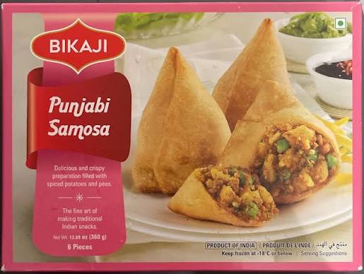 frozen Bikaji punjabi samosa360g