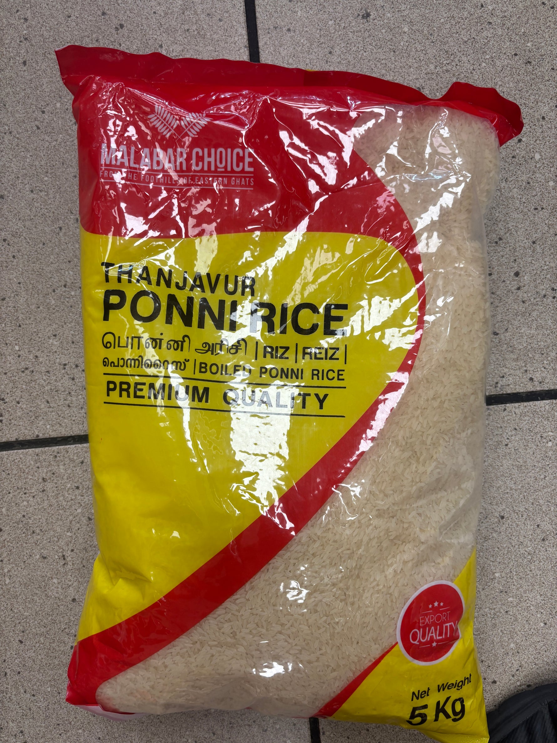 Malabar choice thanjavur ponni rice 5kg