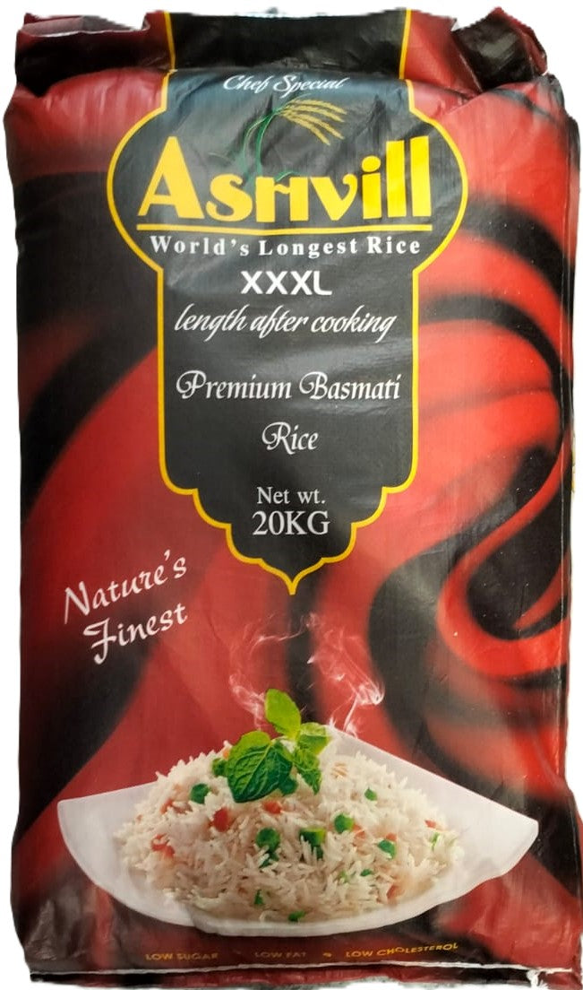 ASVILL XXXL BASMATI RICE 10KG