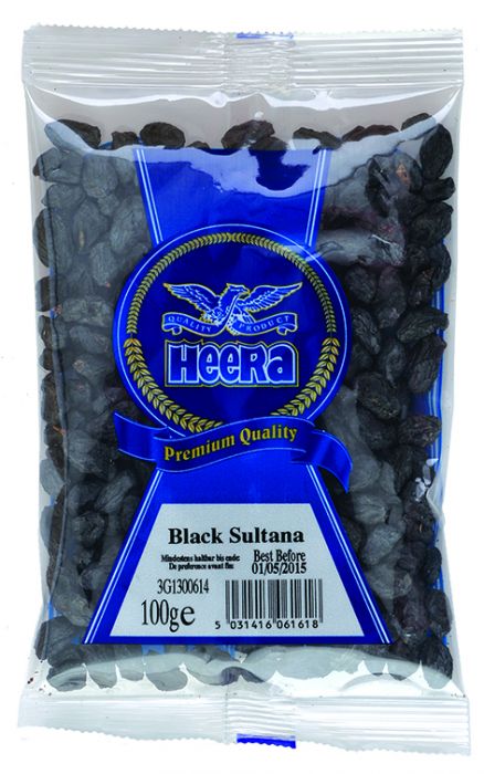 HEERA BLACK SULTANA 100G