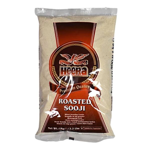 HEERA DOUBLE ROASTED RAVA 1KG