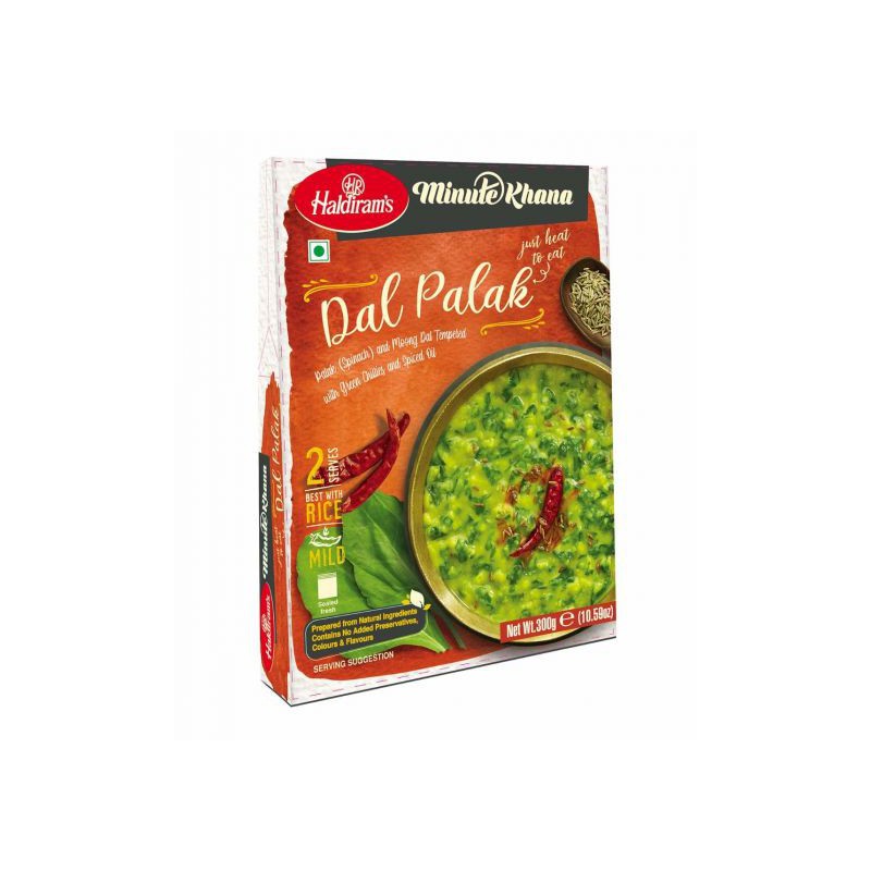 Haldirams Dal Palak 300 gms (B1G1)