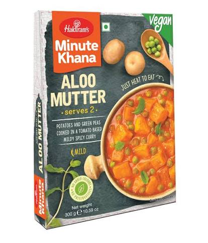 Haldirams Aloo Mutter 300gms (B1G1)