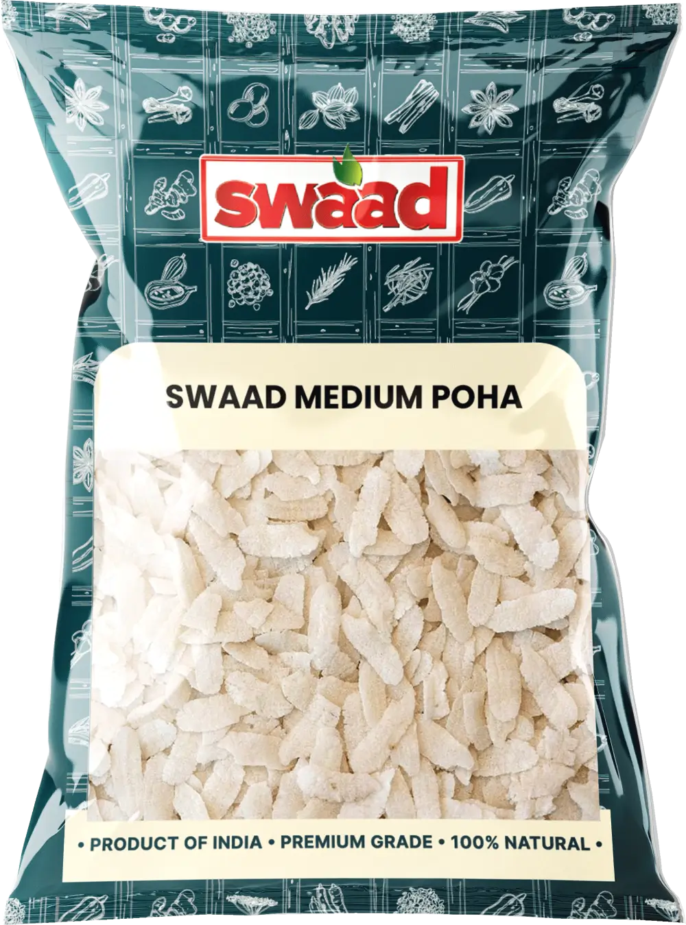 SWAAD POHA MEDIUM 1KG