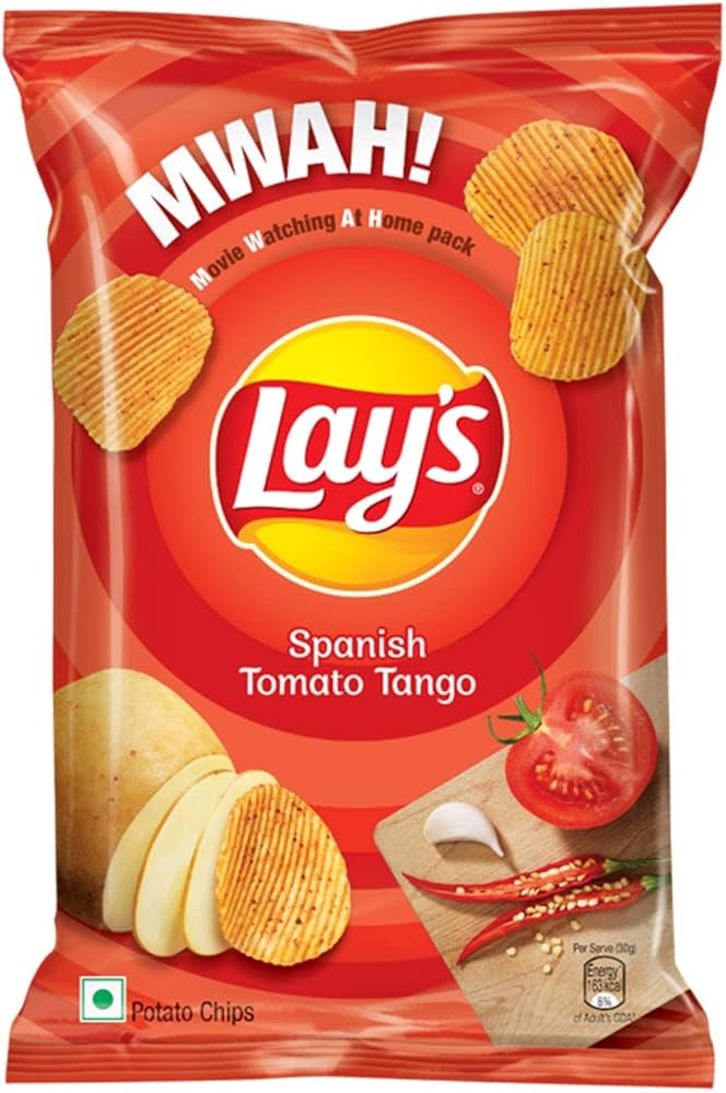 Lays Spanish Tango Tomato 52 gms